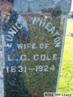 Eunice Vilda Wheaton Cole