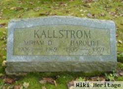 Harold F. Kallstrom