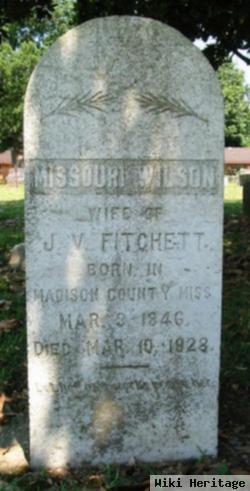 Missouri "molly" Wilson Fitchett