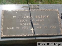 W.j John Busick