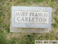 Mary Francis Carleton