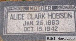 Alice Ann Clark Hobson