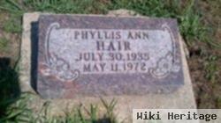 Mrs Phyllis Ann Harris Hair