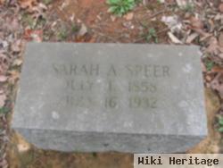 Sarah Ann Bracken Speer