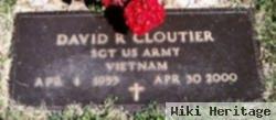 Sgt David R. Cloutier