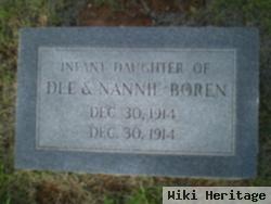 Infant Daughter Boren