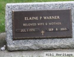 Elaine P Warner