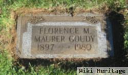 Florence M Maurer Goudy