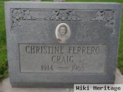 Christine Agnes Ferrero Craig