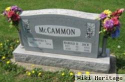 Harold D "jack" Mccammon