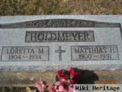 Loretta M. Beck Holdmeyer