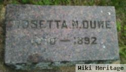 Rosetta N. Duwe