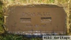 Edgar M Lee, Jr