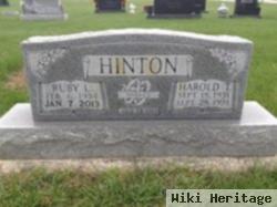 Harold T Hinton