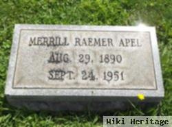 Merrill Raemer Apel