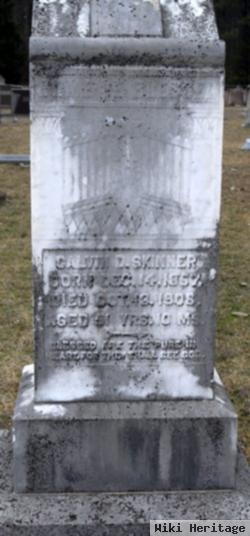 Calvin D Skinner