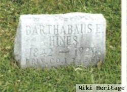 Pvt Barthabause Hines