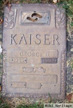 George D. Kaiser