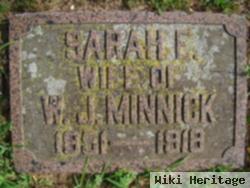 Sarah E Boyd Minnick