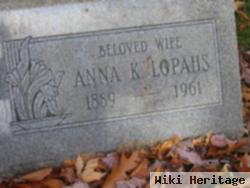 Anna K Lopahs