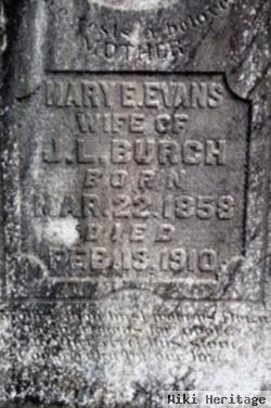 Mary Eliza Evans Burch