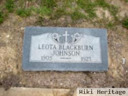 Leota Blackburn Johnson