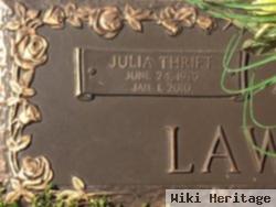 Julia Mae Thrift Lawrence