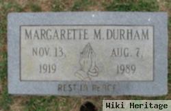Margarette Mcgee Durham