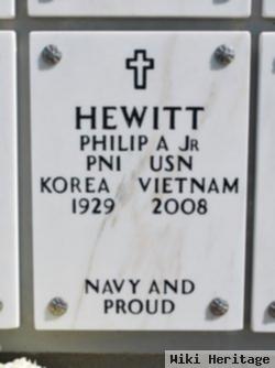 Philip A Hewitt, Jr