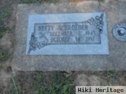 Elizabeth "betty" Schroeder