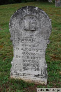 Sarah A. Palmer Foust