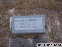 Minnie P Johnson