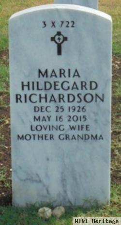 Maria Hildegard Richardson