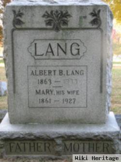 Albert Benjamin Lang