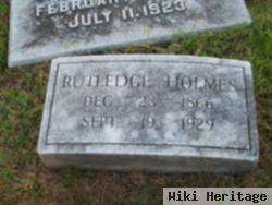 Rutledge Holmes