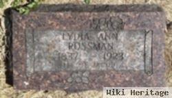 Lydia Ann Horn Rossman