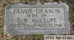 Fannie Deason Mcclure