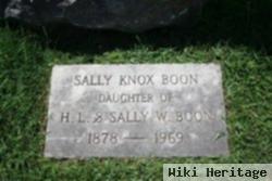 Sally Knox Boon