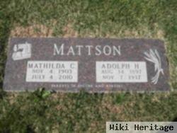 Adolph H Mattson