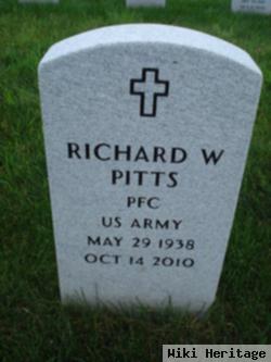 Pfc Richard W Pitts