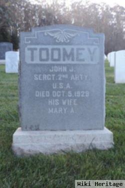 Sgt John J Twomey