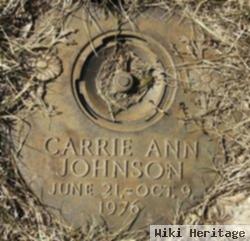 Carrie Ann Johnson