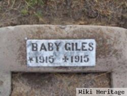 Infant Of F. Giles