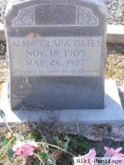 Alma Clara Oates