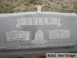 Margaret Christina Bartley Eblen