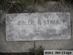 Mallie A. Chappel Starr