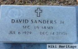 Sgt David Sanders, Jr