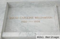 Sarah Caroline Williamson