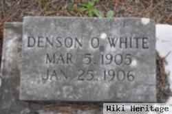 Denson O White