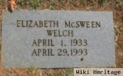 Elizabeth Mcsween Welch